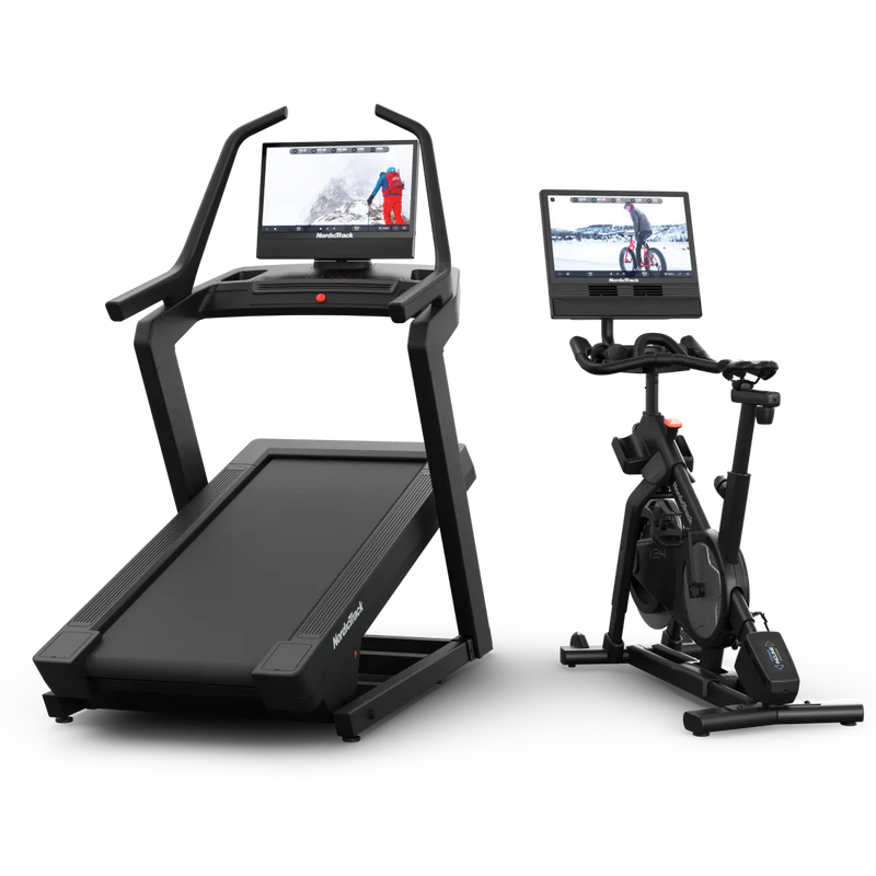 Nordictrack X24 Treadmill & X24 Bike Bundle¹²